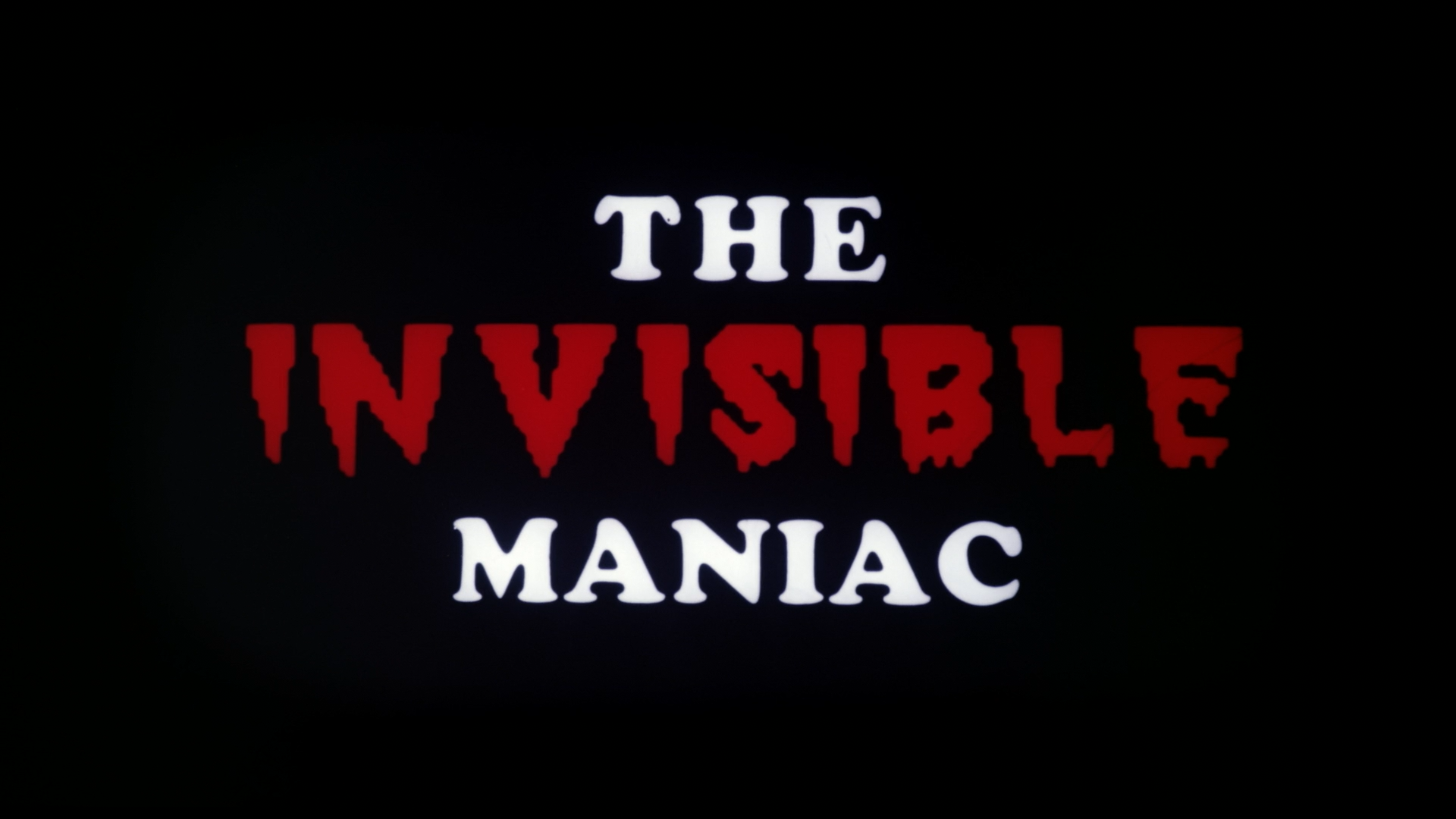 The Invisible Maniac Blu-ray cap 1