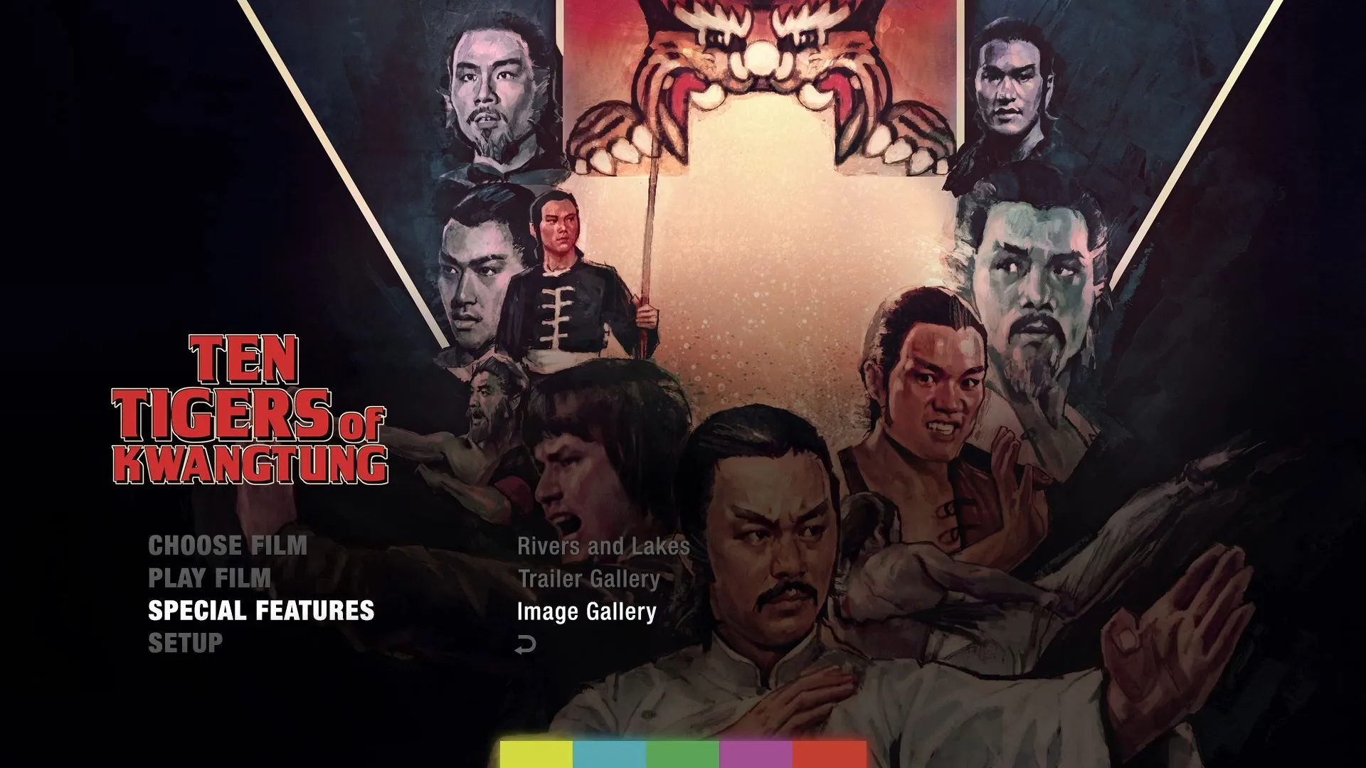 Magnificent Ruffians extras menu