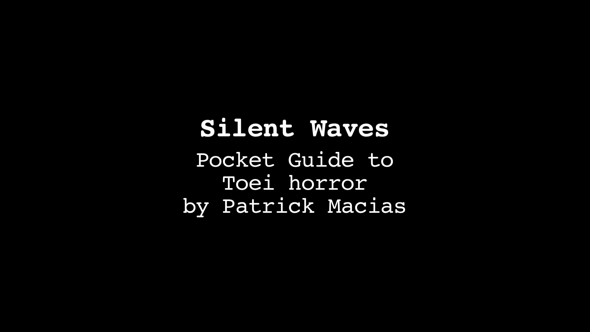 Silent Waves featurette