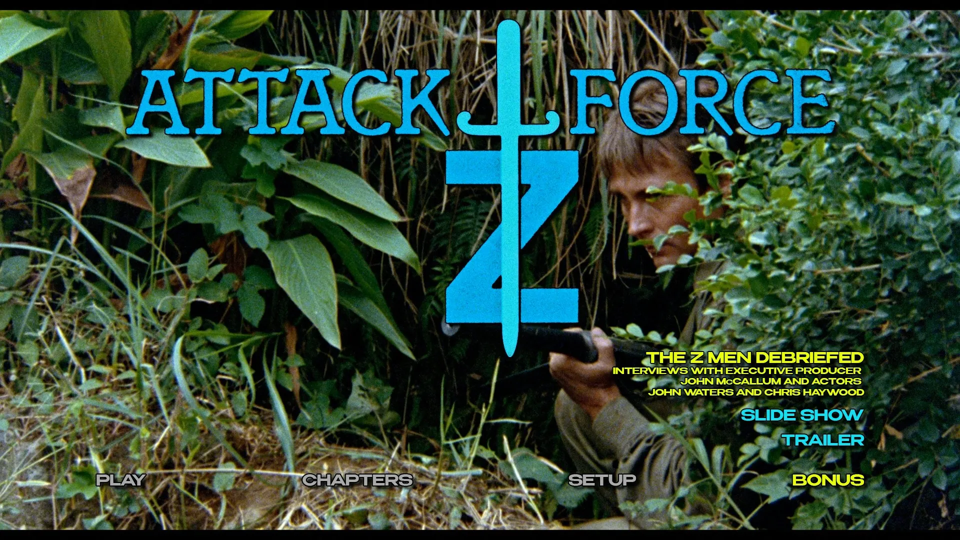 Attack Force Z extras menu