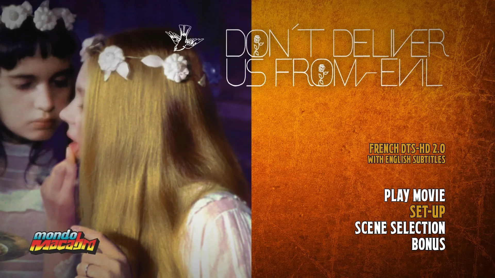 Don't Deliver Us From Evil setup menu