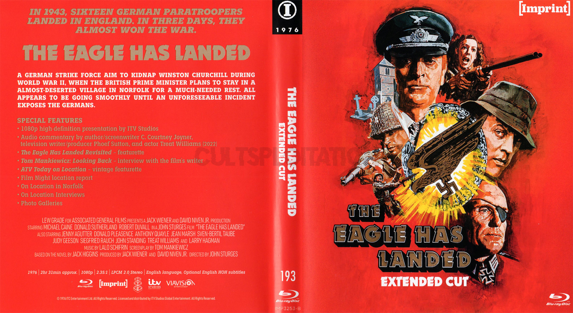 The Eagle Has Landed Blu-ray Screenshots (Imprint #193 ...