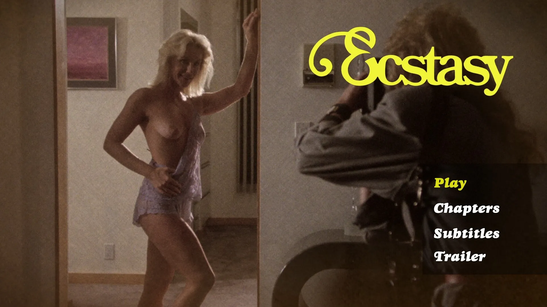 Ecstasy Blu-ray menu