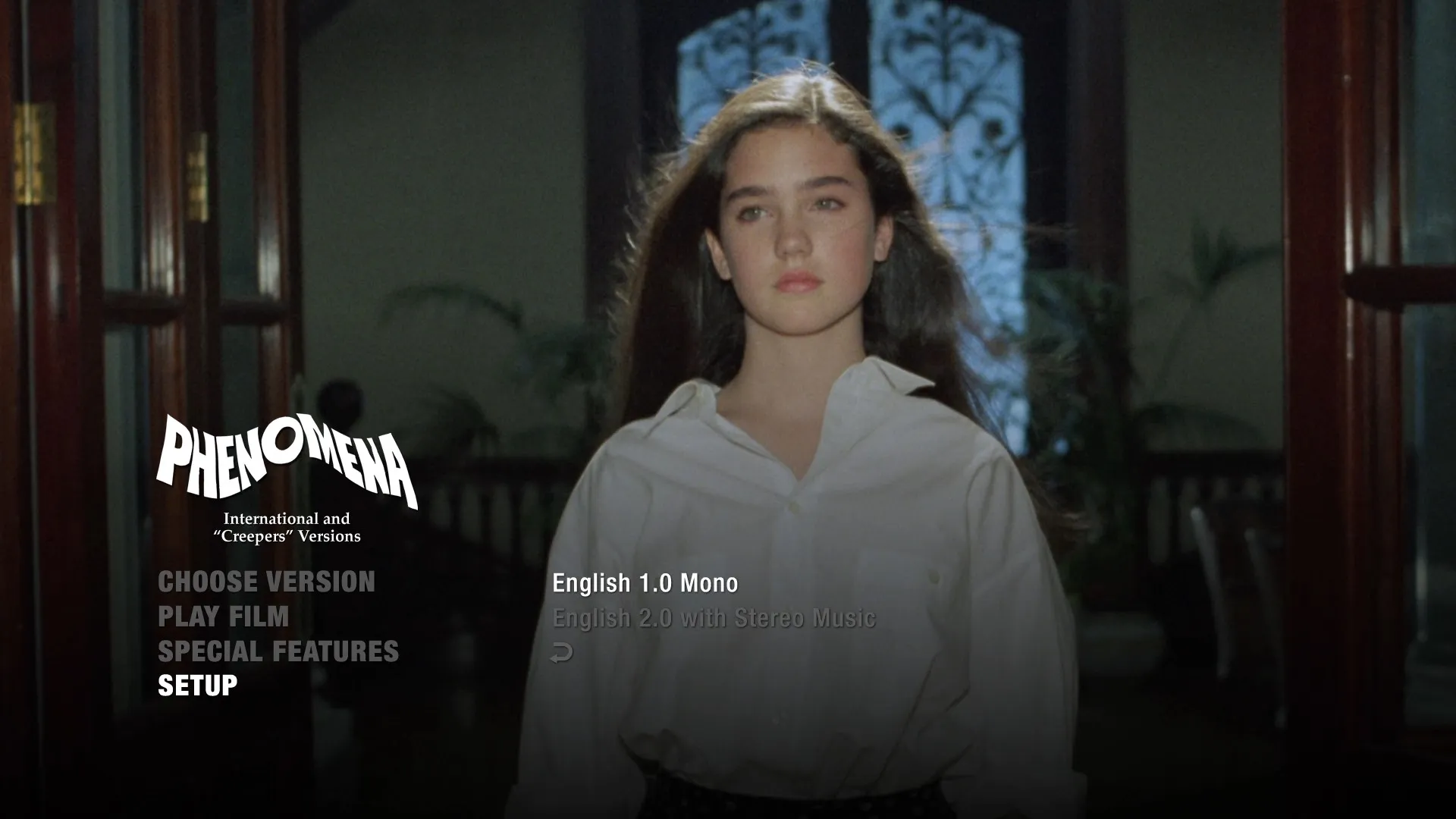 Phenomena 4K Creepers version audio menu