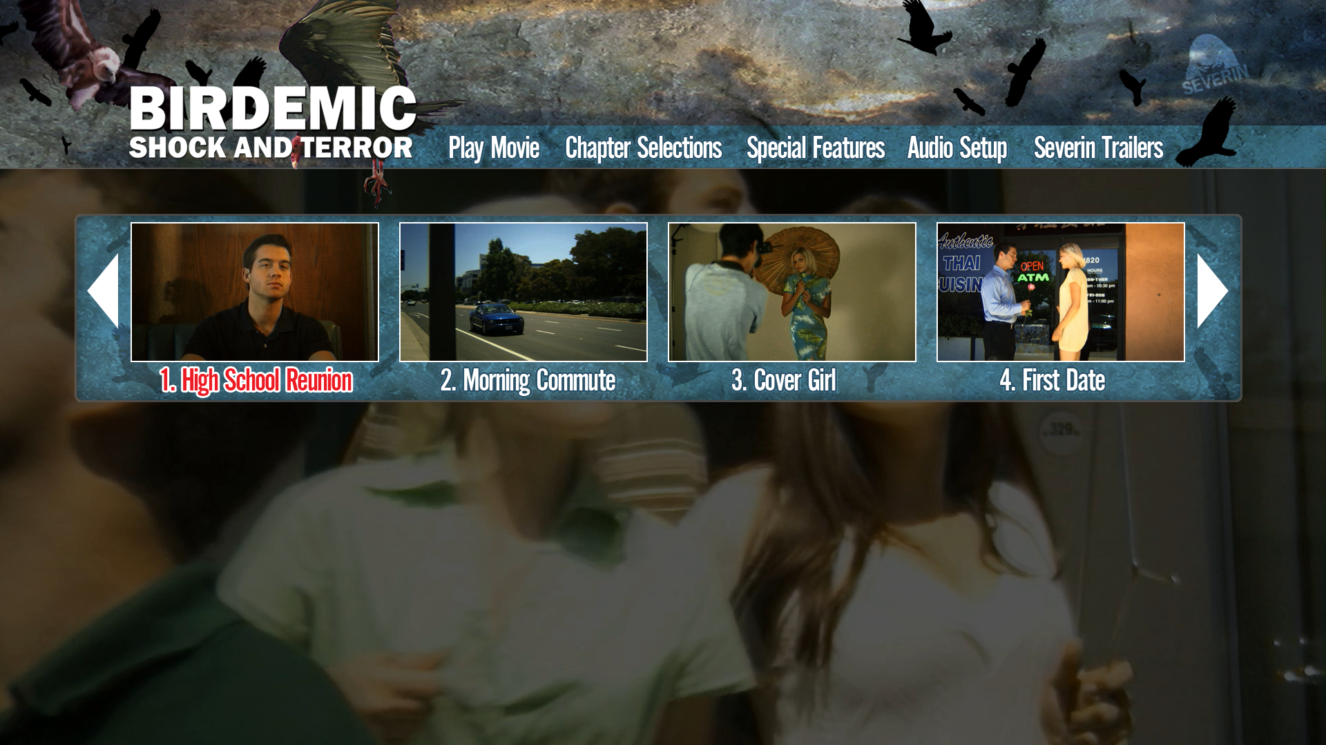 Birdemic: Shock and Terror Blu-ray Chapter Selection Menu