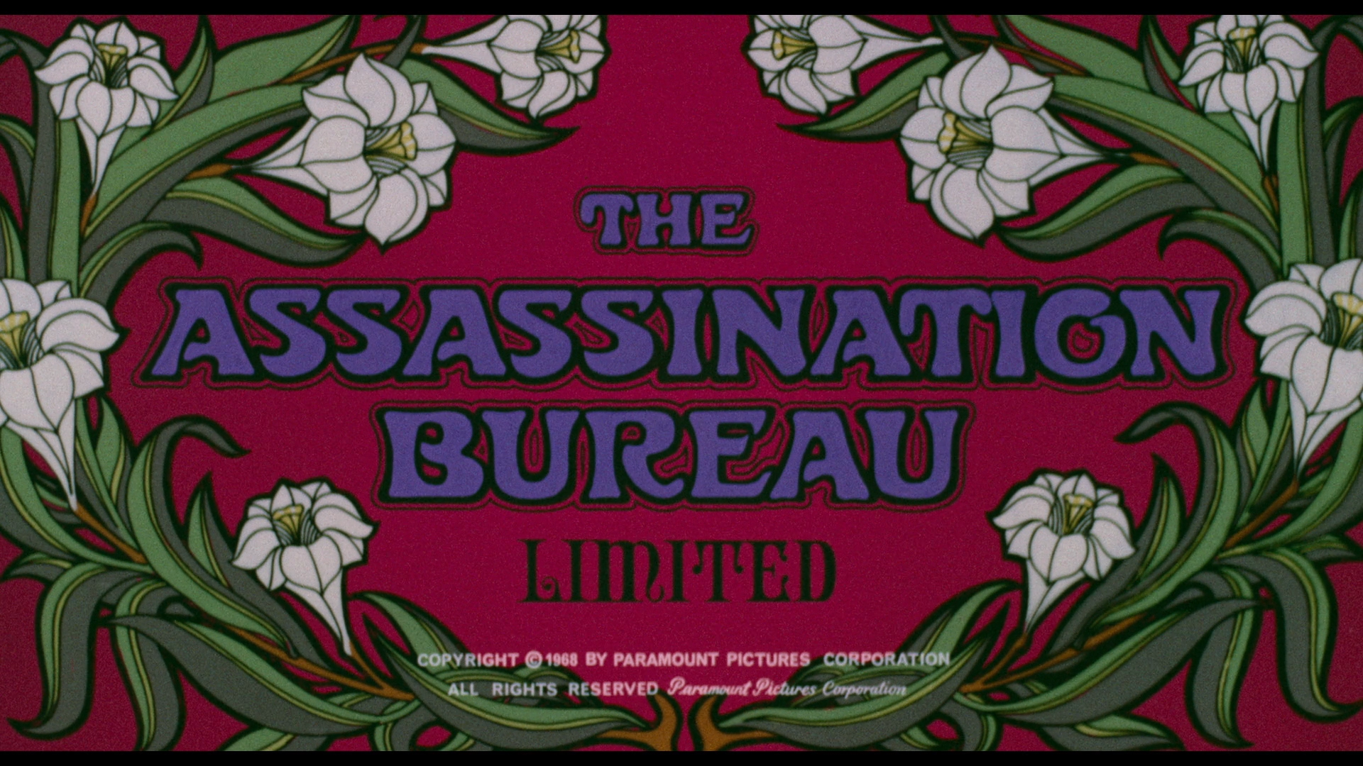 The Assassination Bureau cap 1