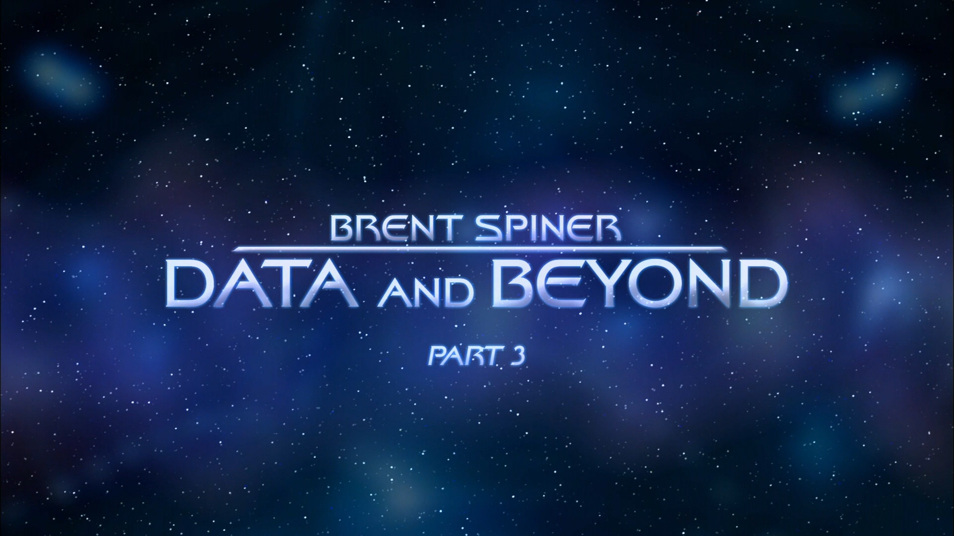 Brent Spiner Data and Beyond Part 3