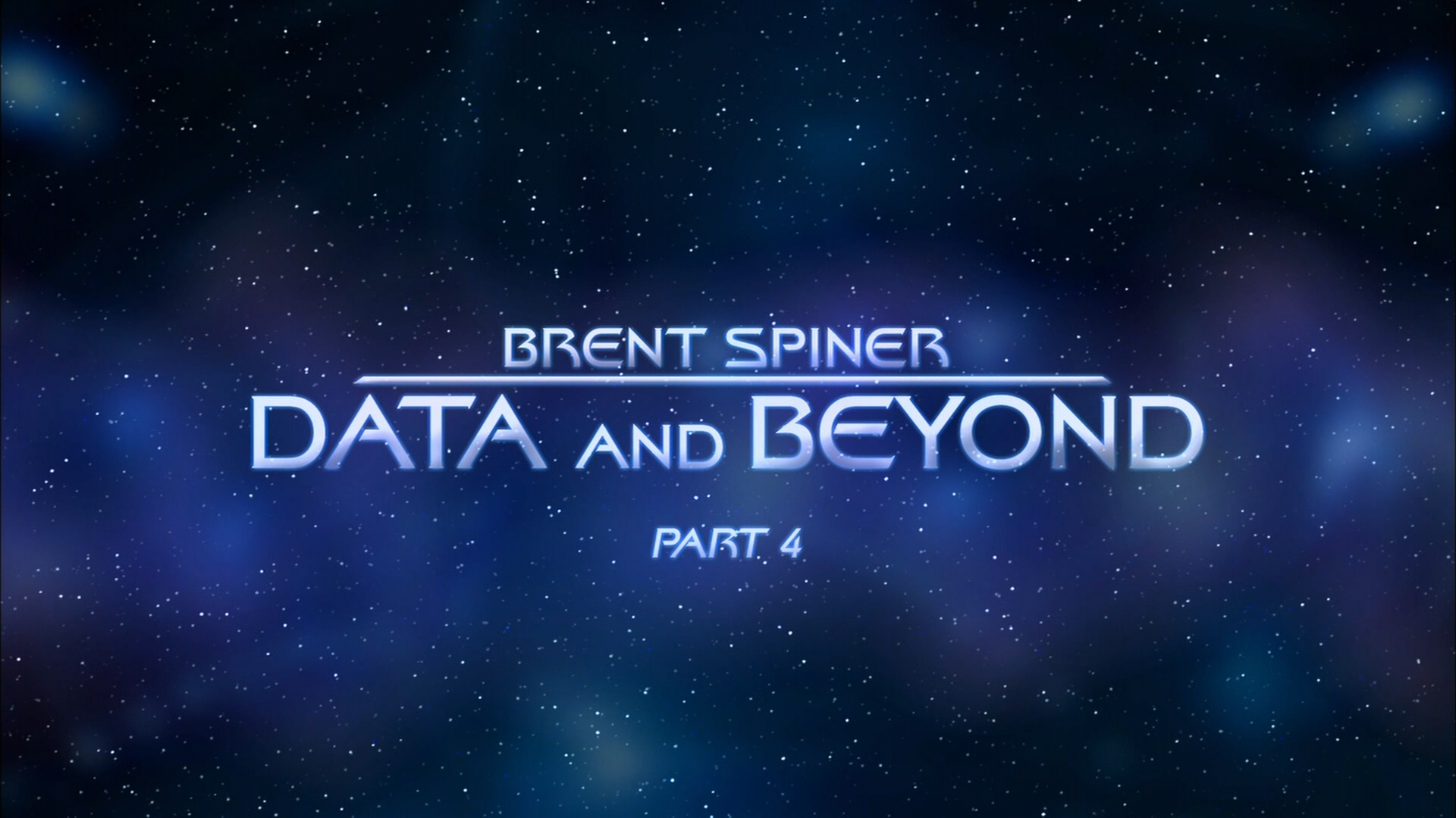 Brent Spiner Data and Beyond Part 4