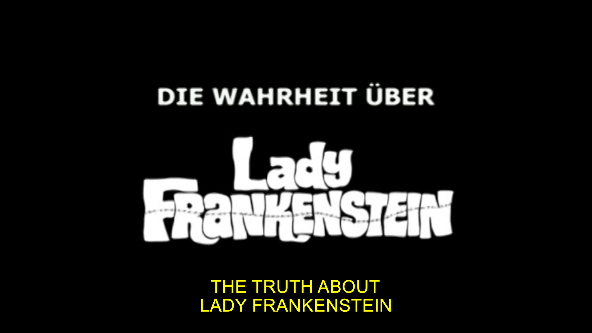 Lady Frankenstein The Truth about Lady Frankenstein featurette
