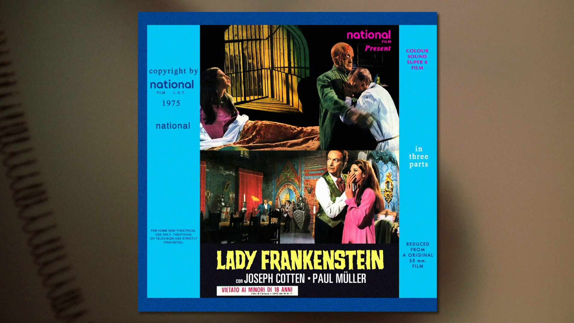 Lady Frankenstein home video gallery
