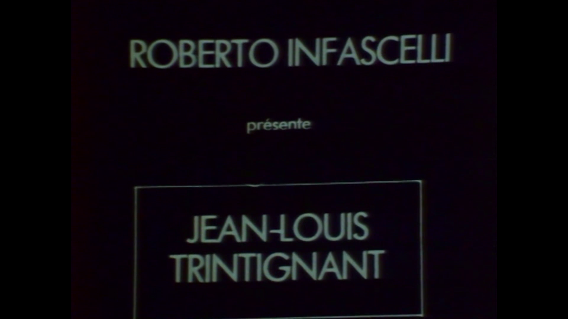 The Sunday Woman archival Jean-Louis Trintignant interview