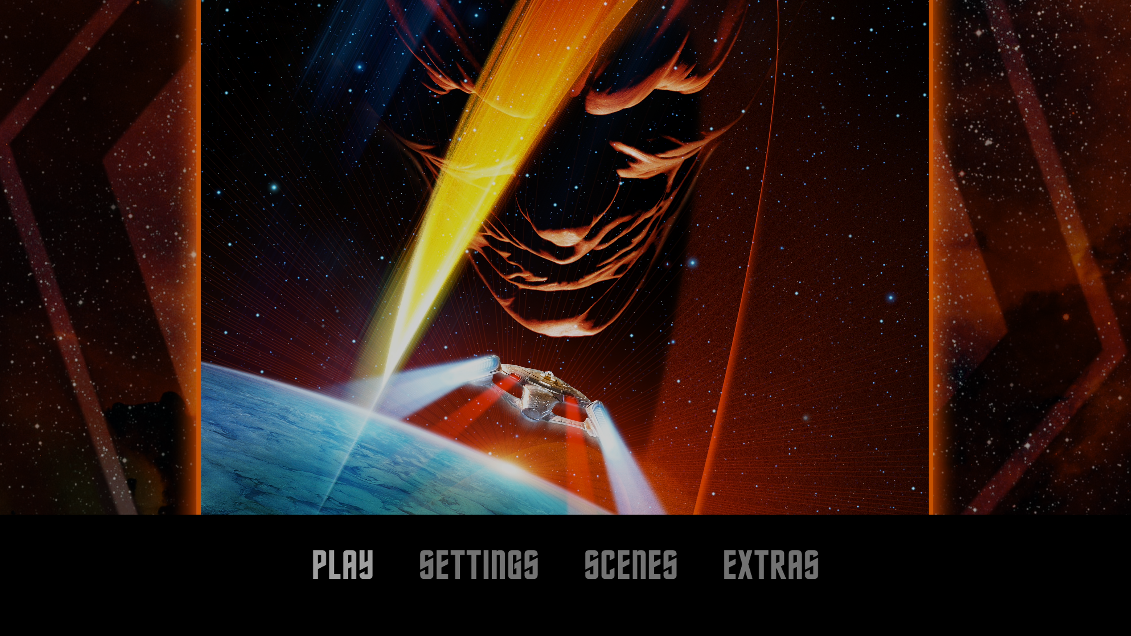 Star Trek: Insurrection 4K UHD Menu