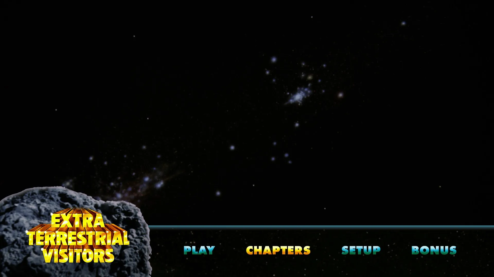 Extra Terrestrial Visitors Blu-ray menu