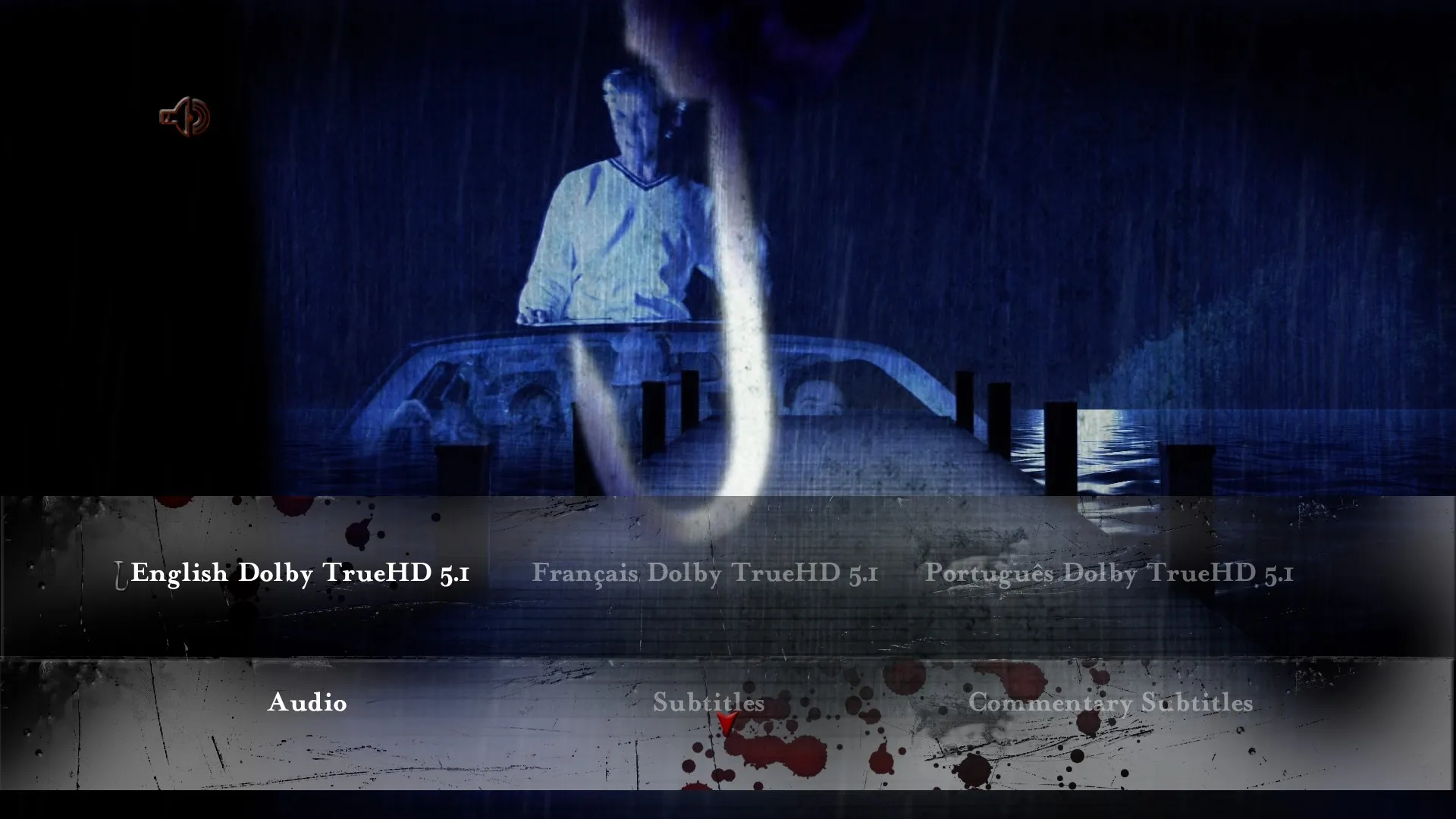 I Know What You Did Last Summer Blu-ray audio menu