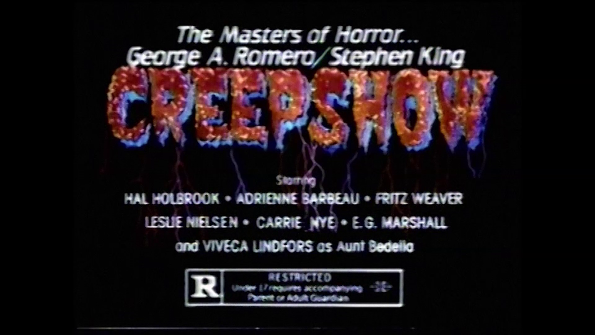 Creepshow 4K TV spot