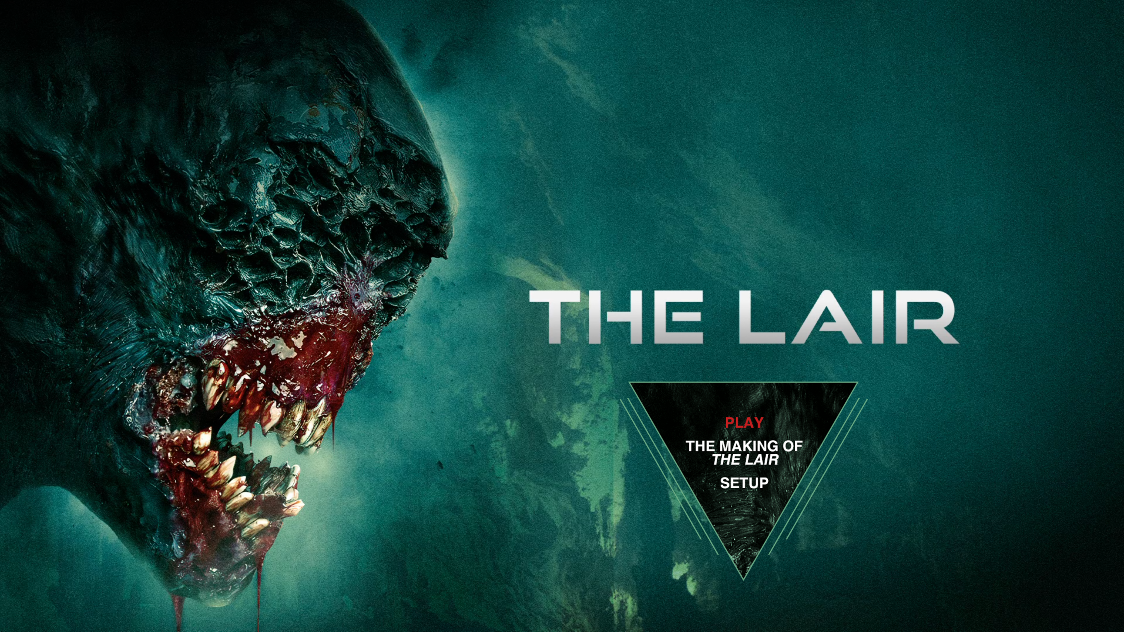 The Lair Blu-ray Menu