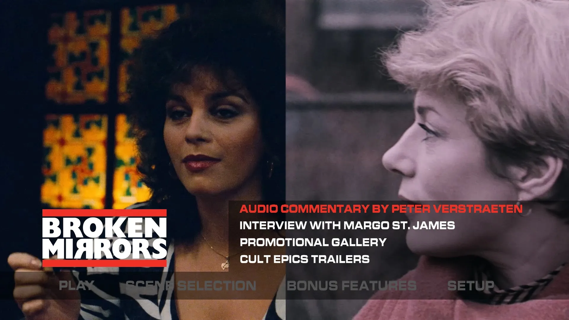 Broken Mirrors extras menu