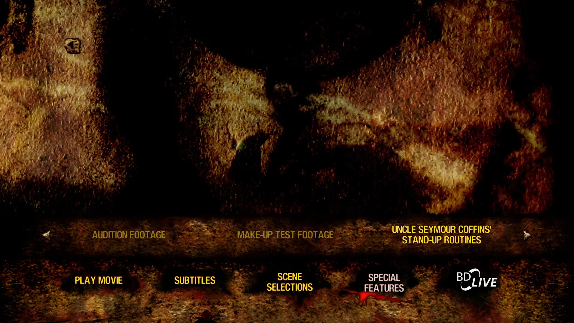 Halloween II unrated cut extras menu 2