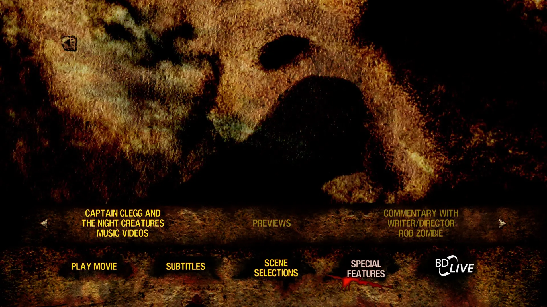 Halloween II unrated cut extras menu 3