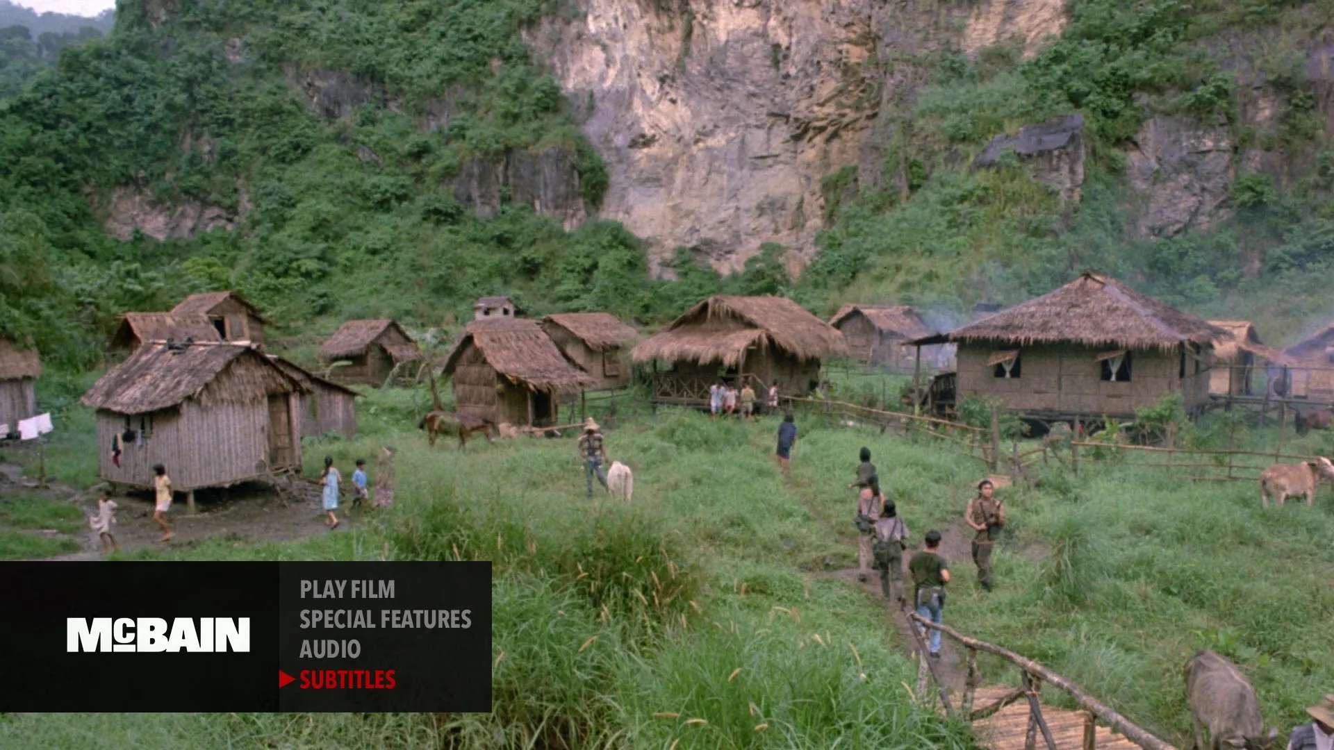 McBain Blu-ray menu