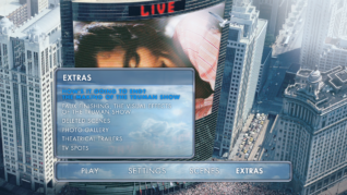 The Truman Show Blu-ray Extras Menu