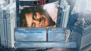 The Truman Show Blu-ray Setup Menu