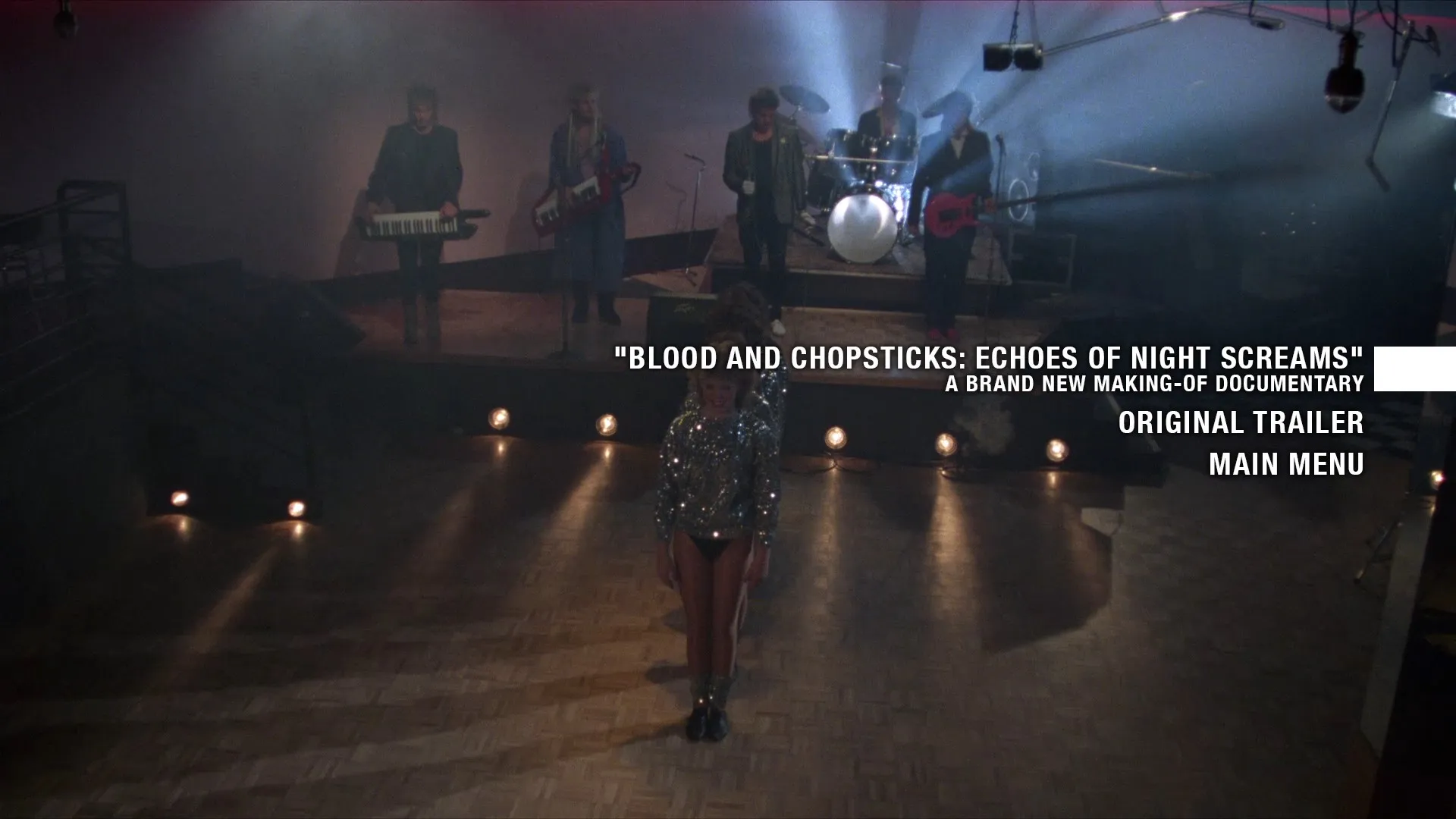 Night Screams 4K extras menu