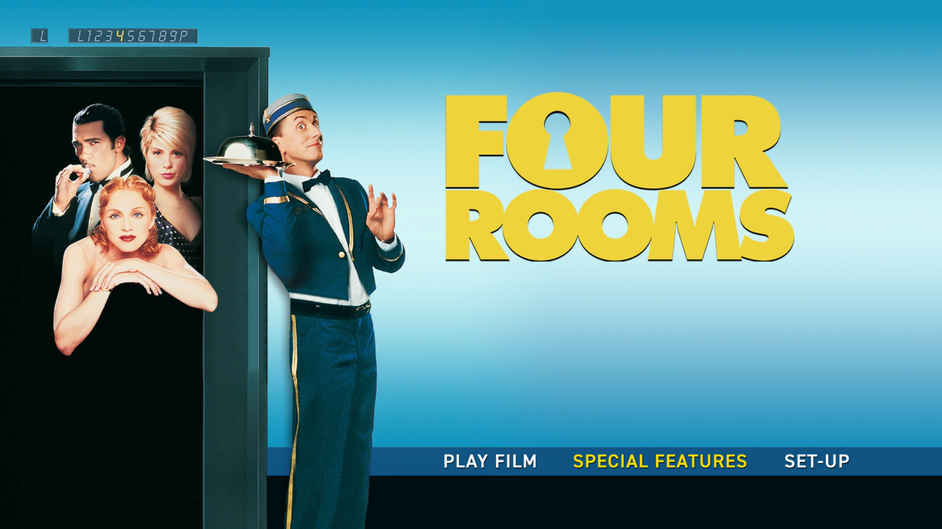 Four Rooms Blu-ray Menu