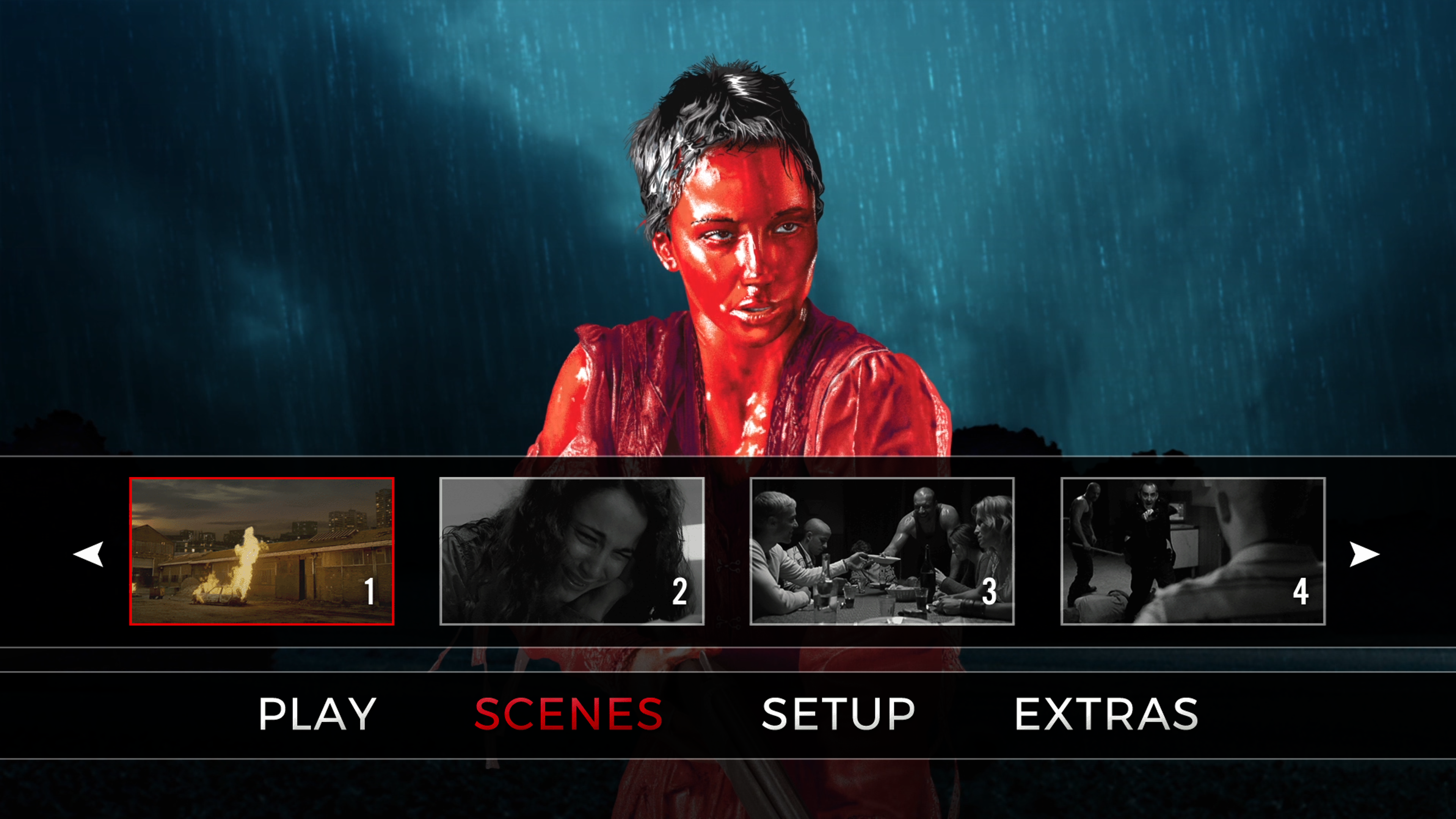 Frontiers Blu-ray Scenes Menu