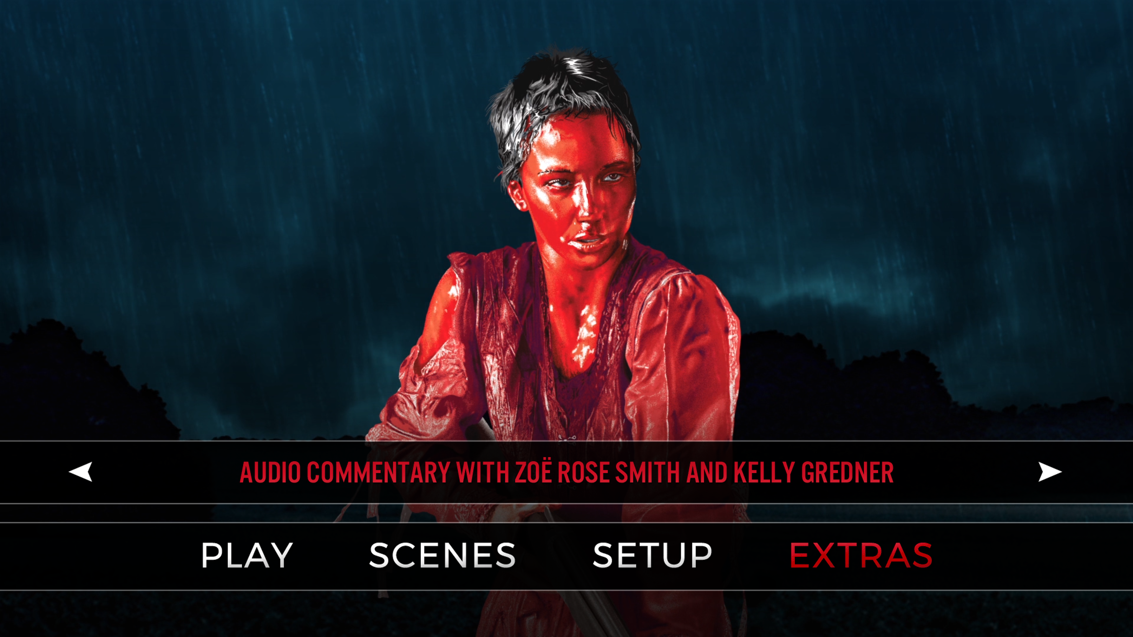 Frontiers Blu-ray Extras Menu