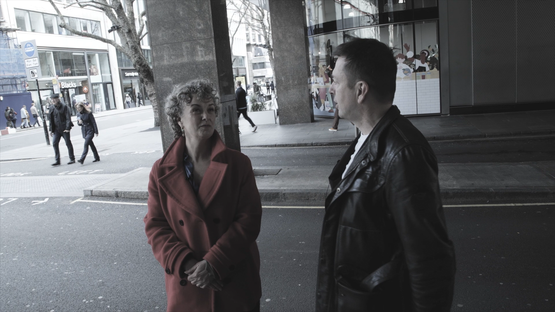 Following in their Footsteps - Actors Jeremy Theobald & Lucy Russell revisit exterior locations