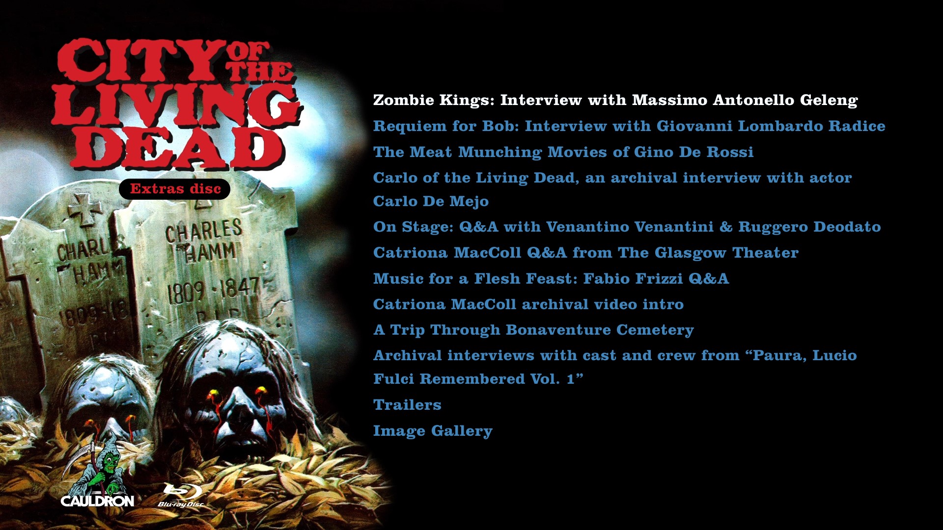 City of the Living Dead 4K UHD/Blu-ray Review (Cauldron Films) -  Cultsploitation