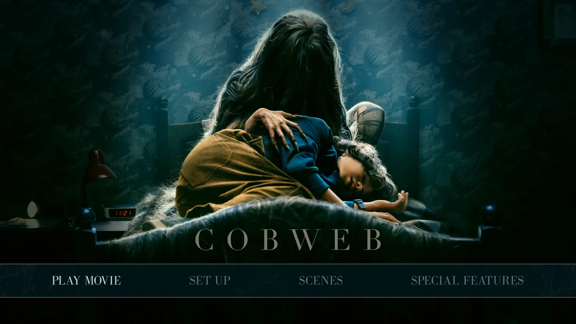 Cobweb Blu-ray menu