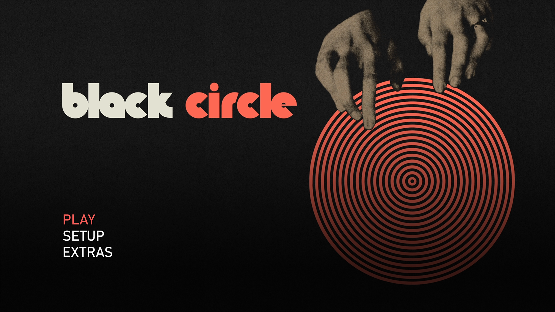 Black Circle Blu-ray Menu