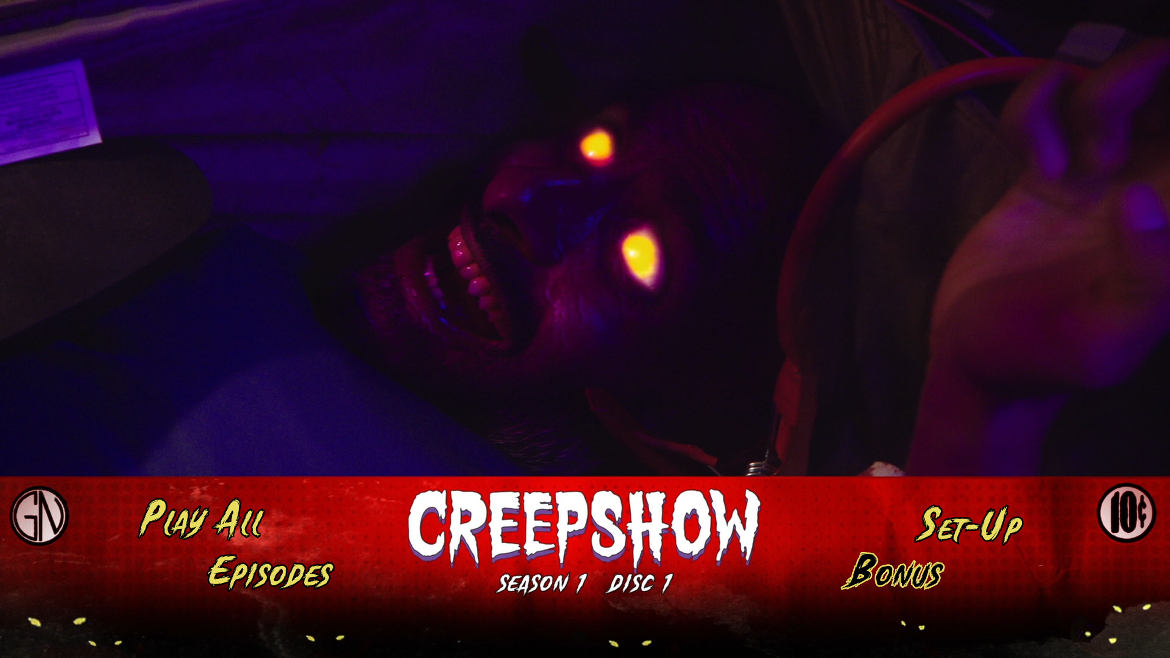 Creepshow Season 1 Disc 1 Blu-ray Menu