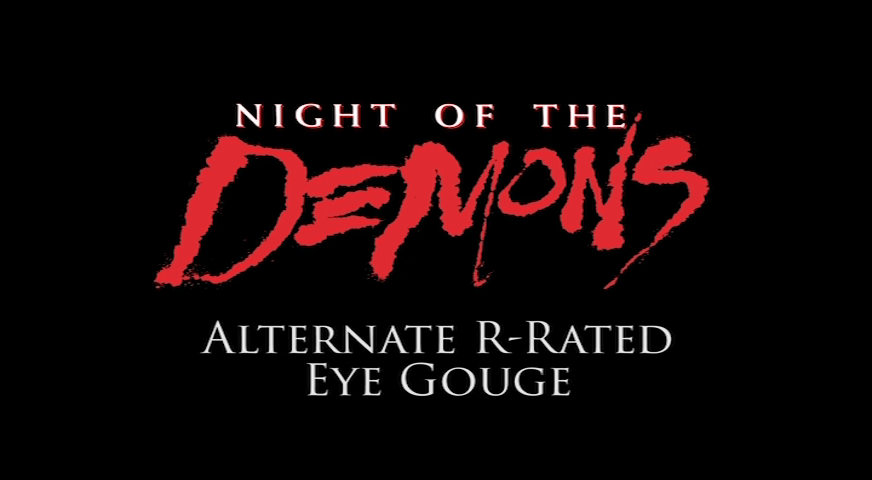 Night of the Demons 4K R-rated cuts