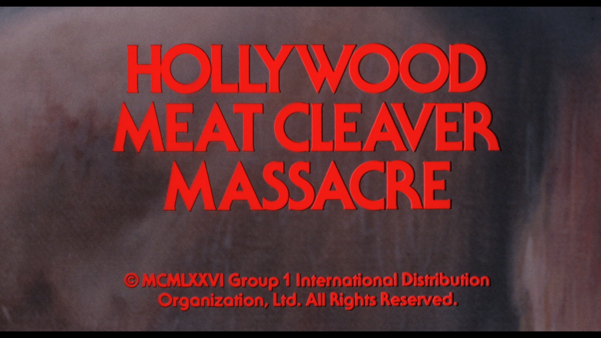 Meatcleaver Massacre Original Cut Blu-ray screencap 1
