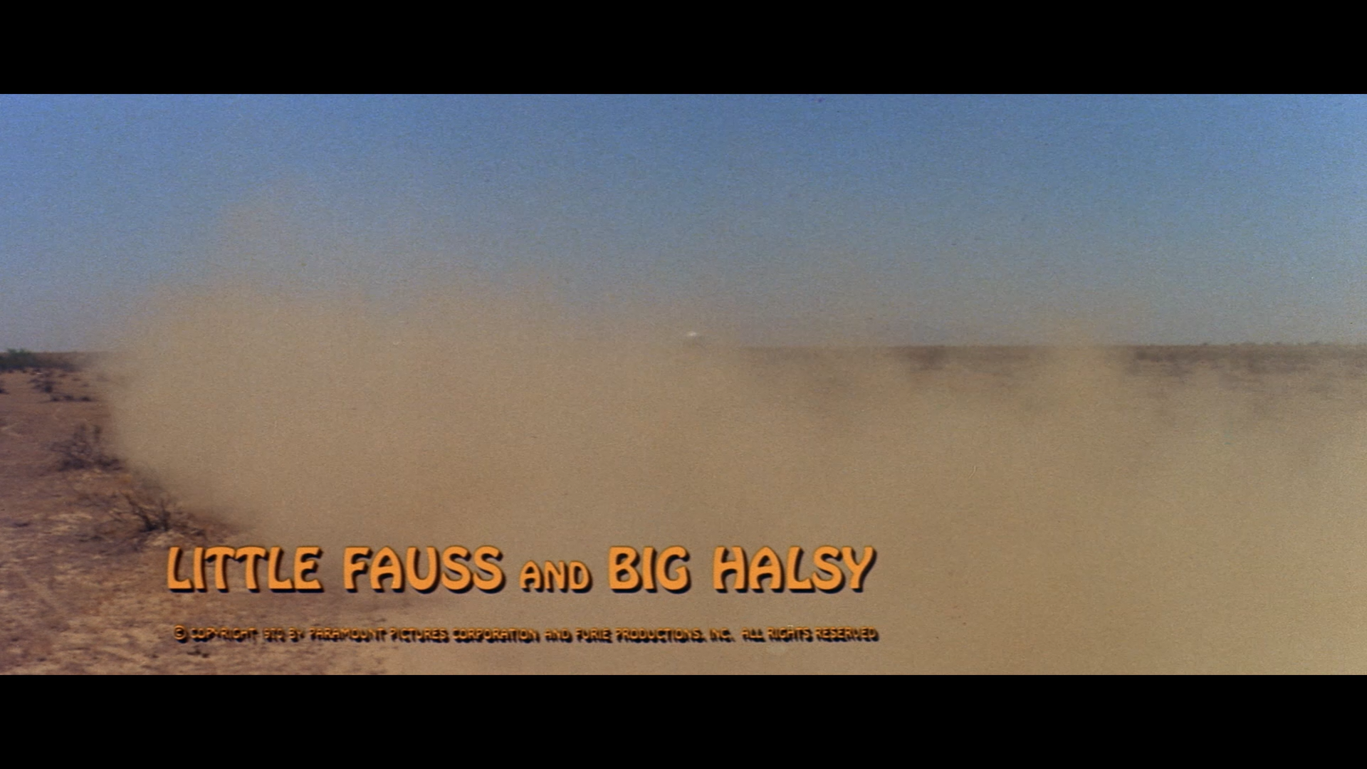 Little Fauss and Big Halsy Blu-ray screencap 1