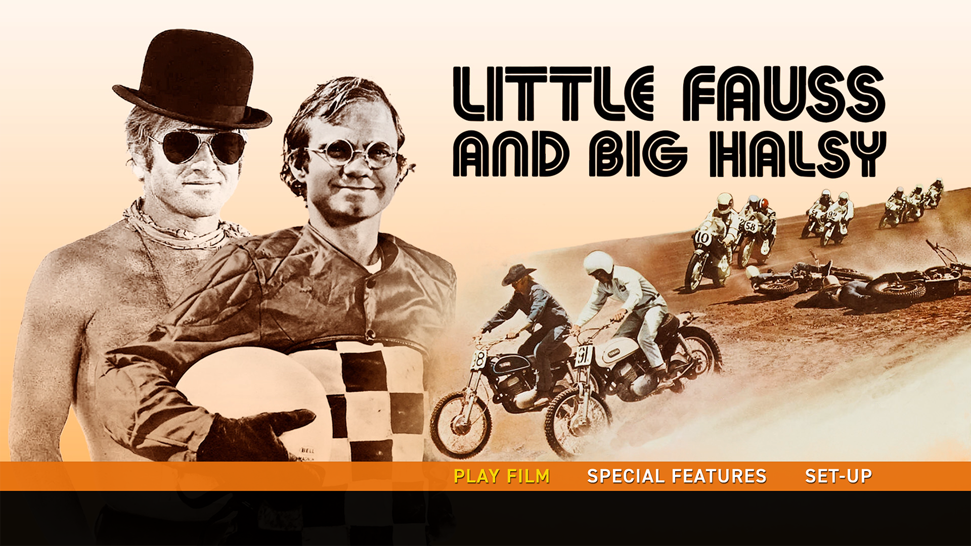 Little Fauss and Big Halsy Blu-ray Menu