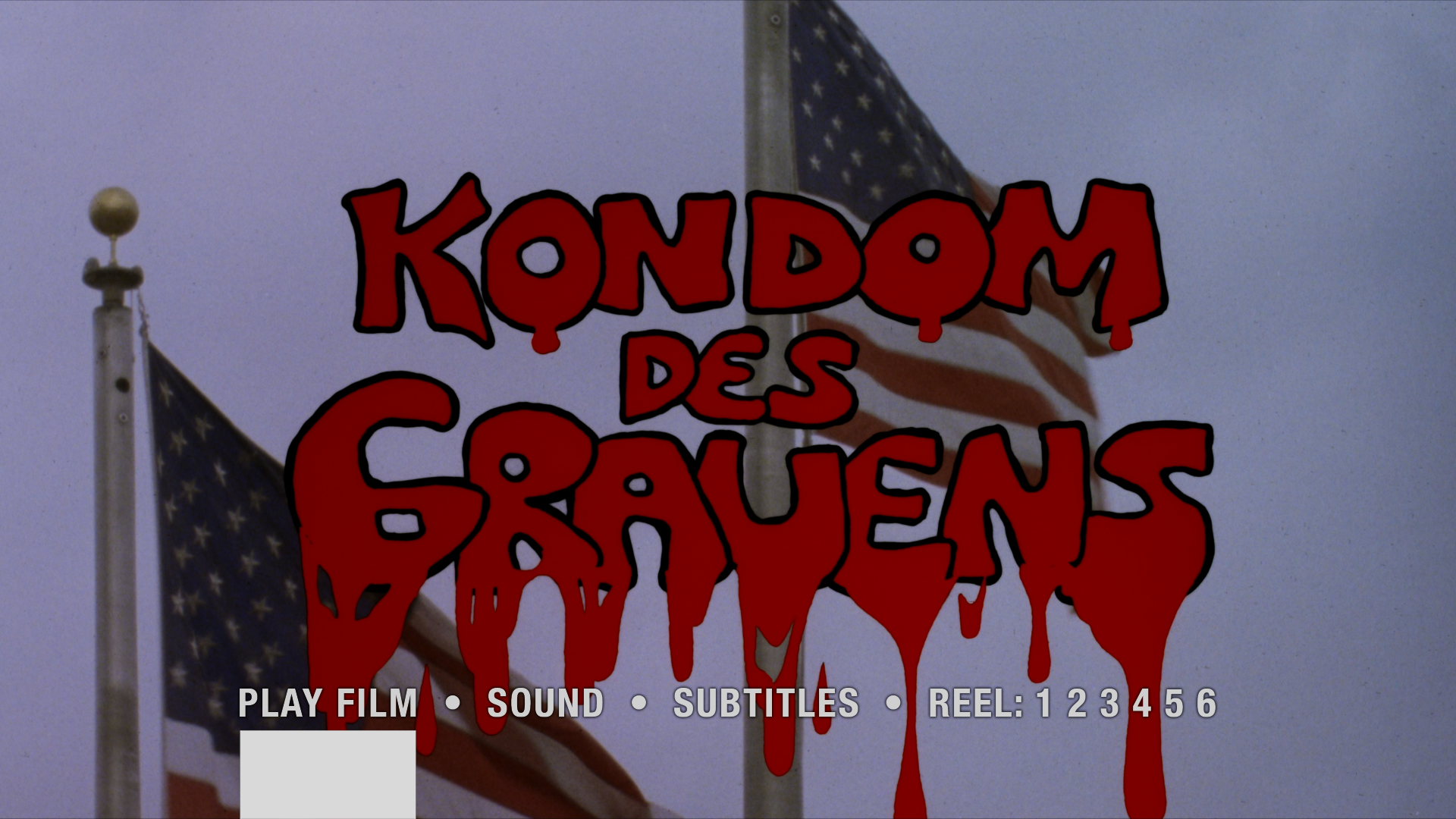 Killer Condom 4K UHD menu