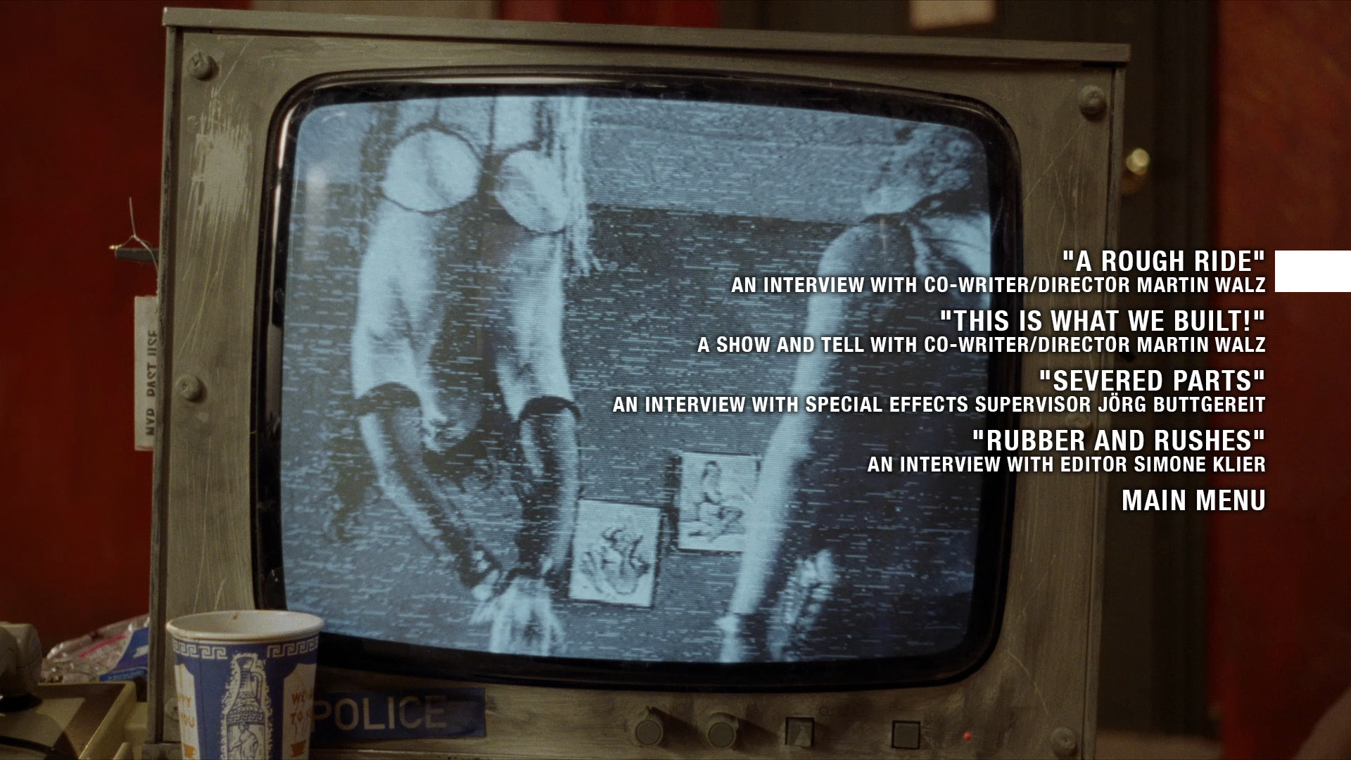 Killer Condom 4K extras menu 1