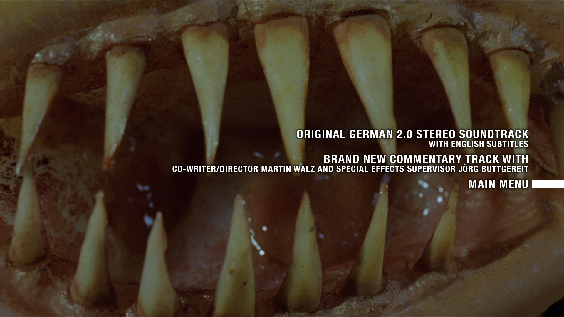 Killer Condom 4K setup menu