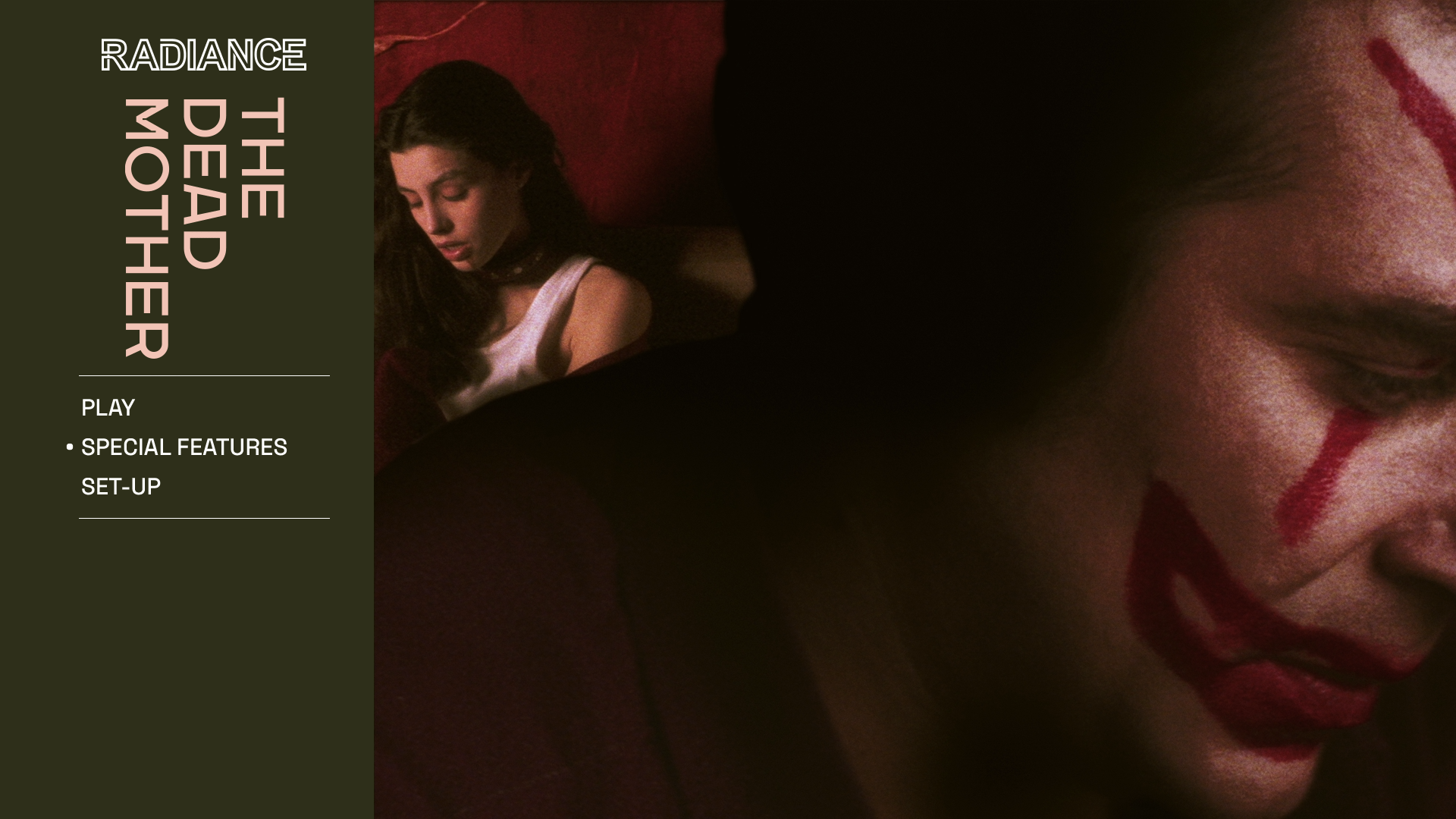 The Dead Mother Blu-ray menu