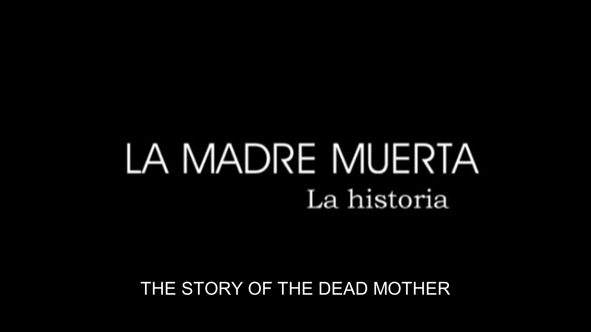 The Dead Mother The Story of The Dead Mother featurette