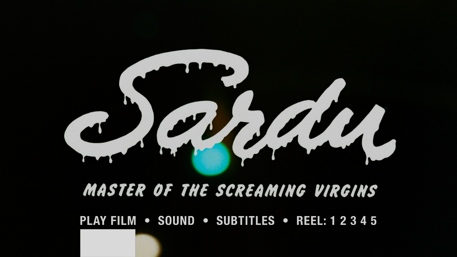 Blood Sucking Freaks 4K UHD menu