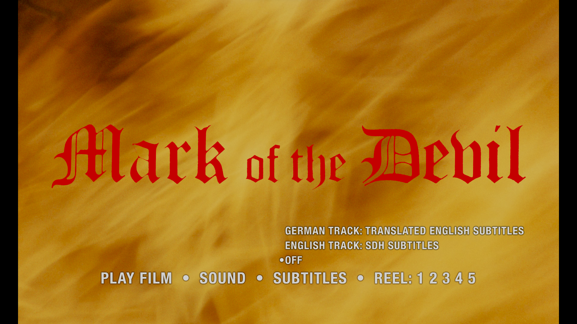 Mark of the Devil 4K subtitles menu