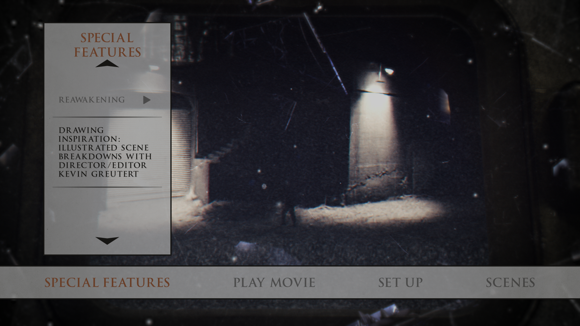 Saw X 4K extras menu 2