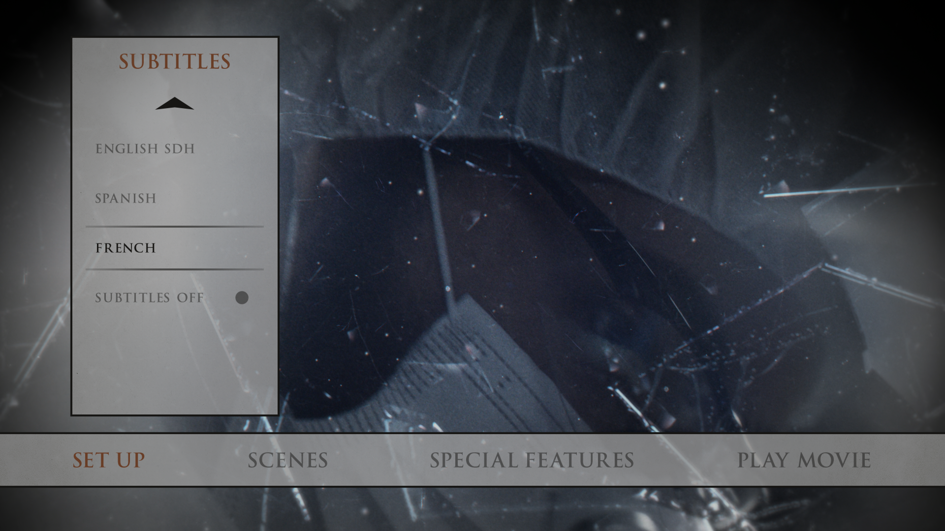 Saw X 4K subtitles menu