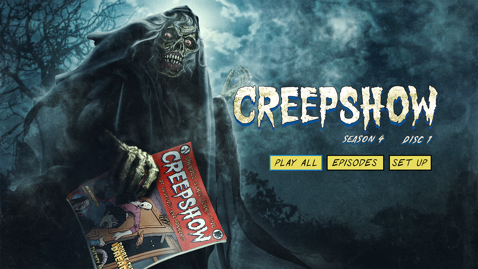 Creepshow Season 4 Disc 1 Menu