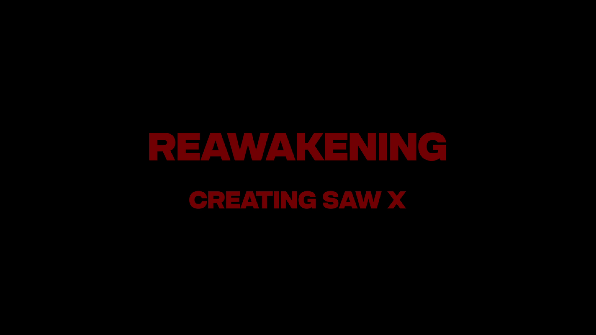 Saw X 4K Reawakening featurette
